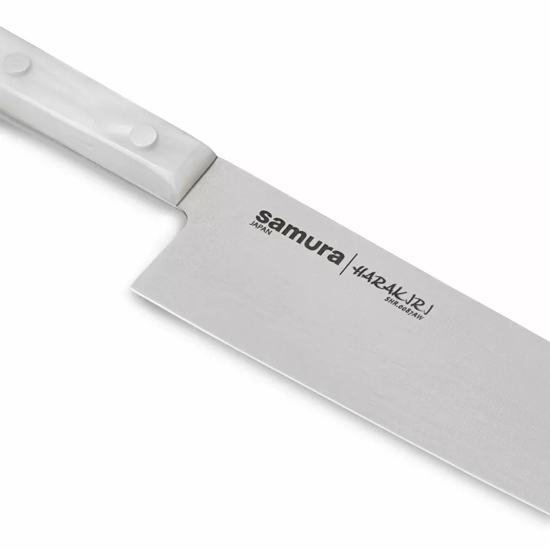 SAMURA Harakiri šefo peilis 240 mm akrilo rankena juodas