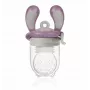 Kidsme Food Feeder didelis kieto maisto maitinimo prietaisas slyvų spalvos 6+ mėn