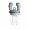 Kidsme Food Feeder Medium Azure - silikoninis kūdikių vaisių ir daržovių maitintuvas, 4m+