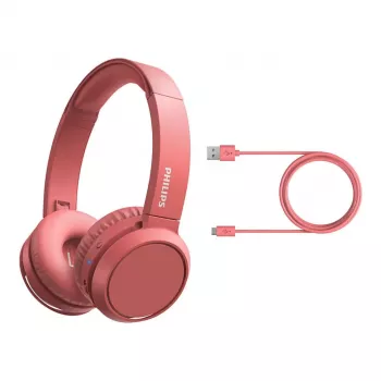 Philips TAH4205RD/00 ant ausų Bluetooth ausinės, raudonos