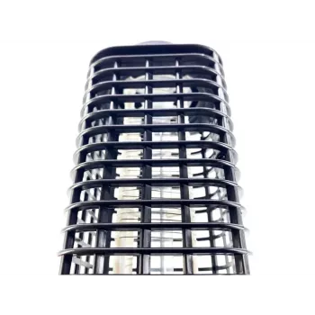 LUMIO komarų naikinimo lempa, 1,2 W, 230 V, 30 m² aprėptis, UV šviesa, elektrinė grotelė, juoda