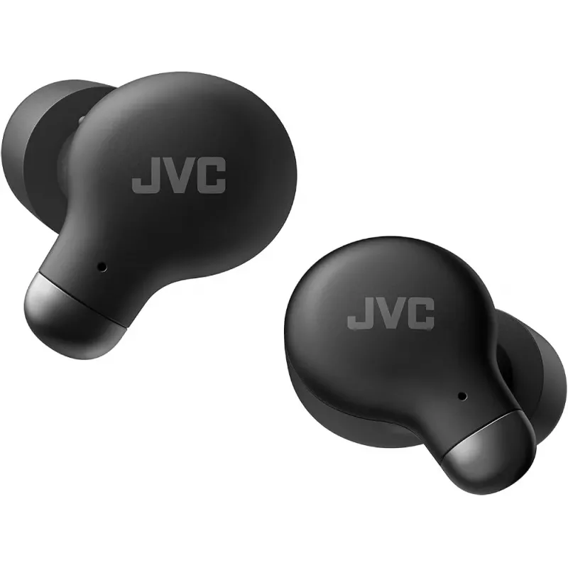 JVC belaidės antausės ausinės su aktyviuoju triukšmo slopinimu, juodos