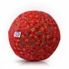 BUBA BLOON Bubabloon lateksinis balionas su audiniu apvalkalu, Circles raudonas