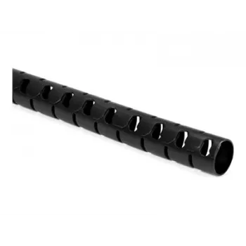 HellermannTyton HWPP25/2-BK skeltas gofruotas vamzdis, 25 mm vardinis skersmuo, juodas, 25 m ilgio