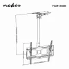 Nedis TVCM1350BK visiškai judrus TV sieninis laikiklis 32-65 colių ekranams, VESA 400x400, 35 kg, juodas