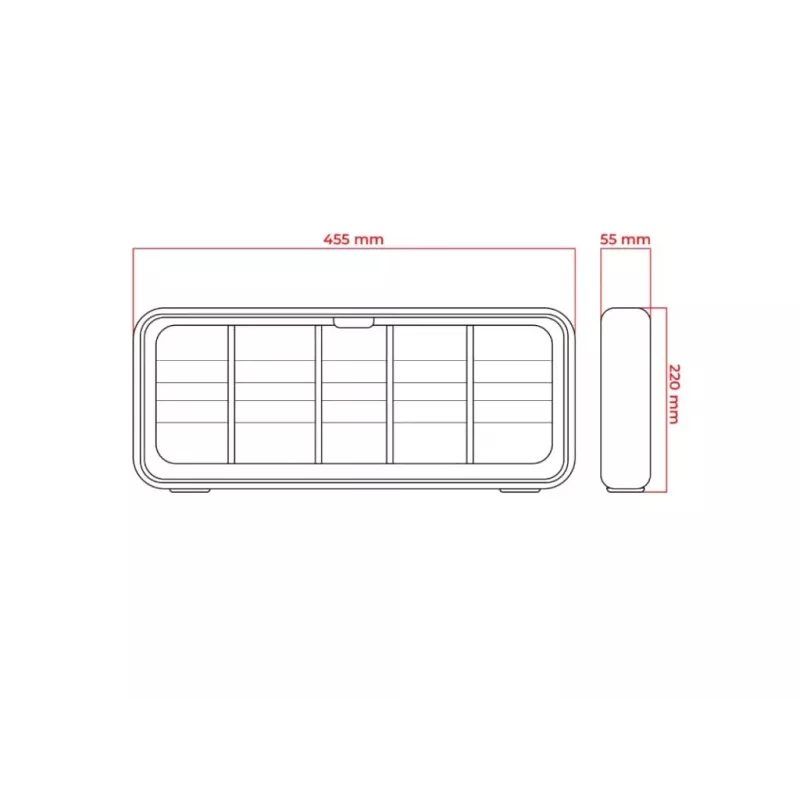 LUMIO elektrinė vabzdžių naikinimo lempa 10W, 230V, 70m² aprėptis (MKE003)