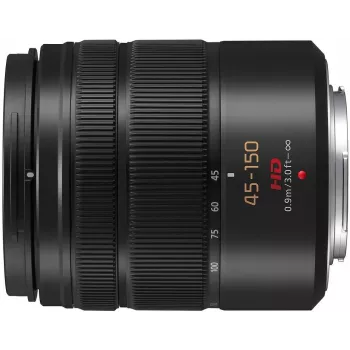 Panasonic Lumix G X Vario 45-150mm f/4.0-5.6 ASPH. MEGA O.I.S. objektyvas (juodas) H-FS45150E-K