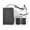 Nedis CSPR10021BK 2.0 stereo USB maitinami kompiuterio garsiakalbiai, 6W RMS, juodi