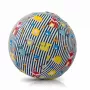 BUBA BLOON Bubabloon lateksinis balionas su audinio apvalkalu, gyvūnų dryžiai mėlynas