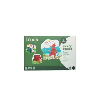 TRIXIE Dog Activity Roll-Out skanėstų dozatorius dėlionė, 3 dalys, reguliuojamas sunkumas, vidaus ir lauko