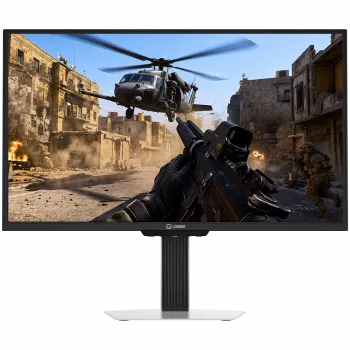 LORGAR 24,5 inch Full HD IPS 400Hz žaidimų monitorius, Dual LED, HDR600 Ready, reguliuojamo aukščio, baltas