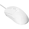LORGAR LRG-MSA10R-WH laidinė žaidimų pelė, Pixart PMW3311 optinis jutiklis, Hetai 571 MCU, 5000 DPI, 1000 Hz, 7 programuojami mygtukai, RGB apšvietimas, dešiniarankiams, balta