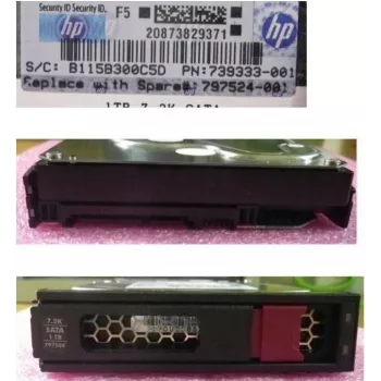 HPE Midline 1TB SATA 6Gb/s 3,5 inch LFF plono profilio vidinis kietasis diskas, skirtas Apollo 4510 Gen9