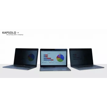 KAPSOLO dvipusis privatumo filtras Microsoft Surface Pro 8 (2021), nuimamas, 13 colių, 3:2, antiatspindinis KAP12846