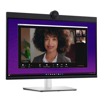 DELL P2724DEB 27 colių QHD IPS vaizdo konferencijų monitorius su internetine kamera, USB-C 90W, Ethernet