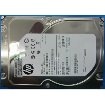 HP Enterprise 2TB 7,2K RPM SATA 3,5 colio LFF Midline kietasis diskas (659570-001)