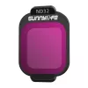 Sunnylife Flip ND32 filtras, skirtas DJI Osmo Pocket 3 – magnetinis neutralaus tankio filtras, 5 pakopų šviesos mažinimas, daugiasluoksnis optinis stiklas