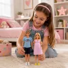 LEAN TOYS Anlily šeimos lėlių rinkinys: nėščia mama, tėtis, kūdikis, naujagimis
