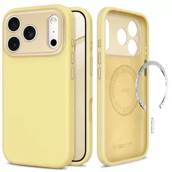 TECH-PROTECT UNIQ MagSafe permatomas dėklas iPhone 17 Pro Max / 18 Pro Max - Mellow Yellow