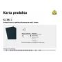 KLINGSPOR Abrazyvinio audinio lakštas P320 KL381J, 230 x 280 mm, 50 vnt. paketas