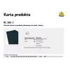 KLINGSPOR Abrazyvinio audinio lakštas P320 KL381J, 230 x 280 mm, 50 vnt. paketas