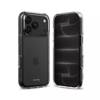 Crong Clear Cover dėklas iPhone 18 Pro / 17 Pro (permatomas)