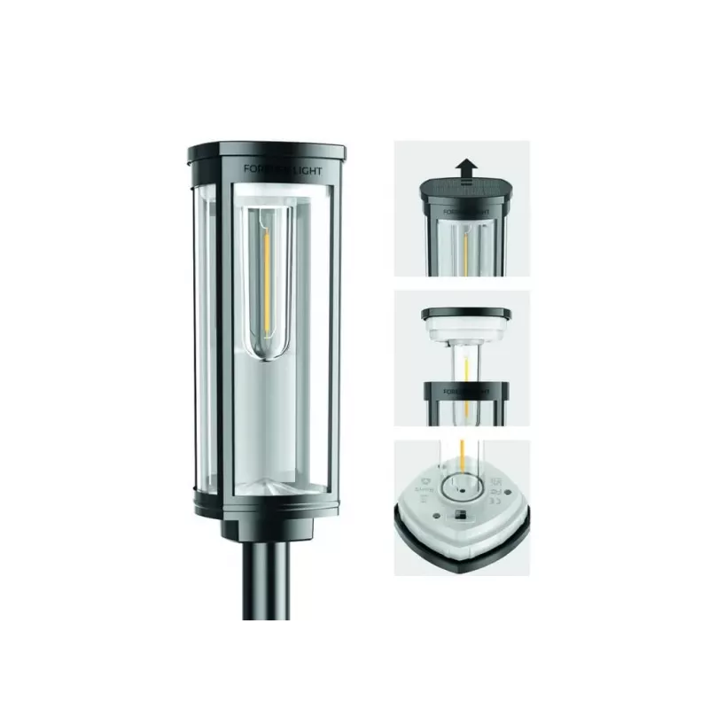 Forever Light Sunari FLS-97 LED saulės energijos sodo dekoratyvinė lemputė 3000K, 1000mAh