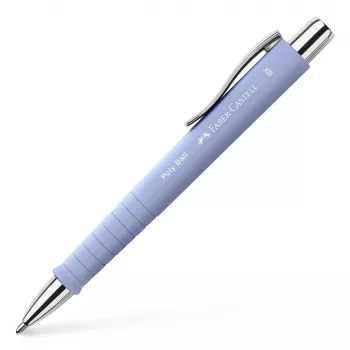 Faber-Castell Poly Ball XB Colours tušinukas, Iris korpusas, mėlyni rašalai, 1,0 mm 241154