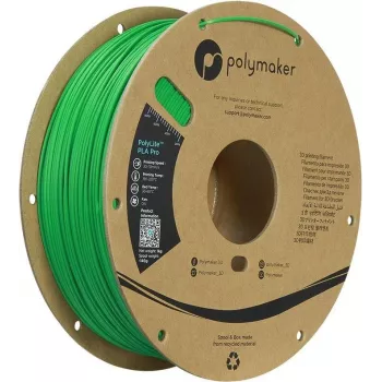 Polymaker PolyLite PLA Pro filamentas 1,75 mm 1 kg žalias didelio standumo ir smūgiams atsparus PA07008