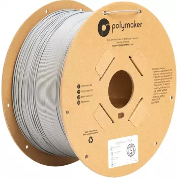 Polymaker PolyTerra PLA Matte Fossil Grey 1,75 mm 3 kg kaitinimo siūlas PA04009