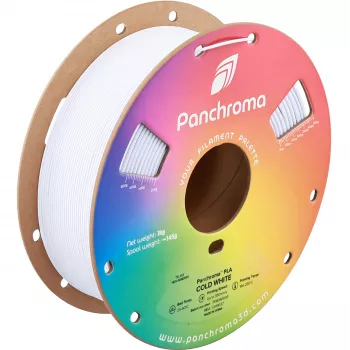 Polymaker Panchroma PLA 1,75 mm šaltai balta 1 kg 3D kaitinamoji gija (CA19027)
