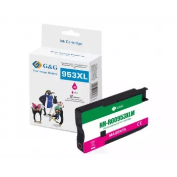 G&G suderinama HP 953XL magenta didelės talpos rašalo kasetė (14741)