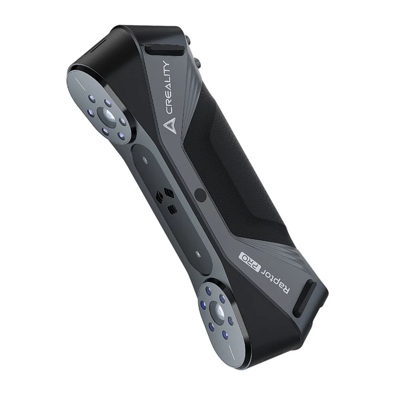 Creality CR-Scan Raptor Pro 3D skaitytuvas - Dviejų šviesų mėlyna ir NIR, 0,02 mm tikslumas, 60 fps, USB 3.0