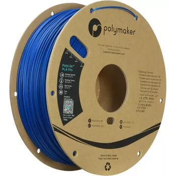 Polymaker PolyLite PLA Pro mėlynas 1,75 mm 1 kg kaitinimo siūlas PA07005
