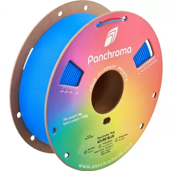 Polymaker Panchroma PLA 3D spausdintuvo kaitinamoji medžiaga, 1,75 mm, 1 kg, Azure Blue (CA19024)