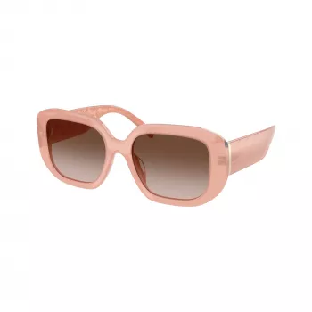 Tory Burch TY7218U202813 moteriški akiniai nuo saulės, drugelio formos, tamsaus havano/rudi gradientiniai, 54/18/140 mm