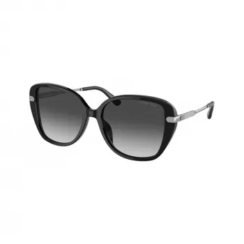 Michael Kors moteriški akiniai nuo saulės MK2185BU30058, acetatiniai, Havana/Vėžlio rėmeliai, rudi lęšiai, 54/17/140 mm
