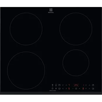 Electrolux CIR60433 indukcinė kaitlentė, 4 kaitvietės, jutiklinis valdymas, juodas keraminis stiklas