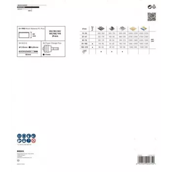 Bosch Progressor medienos ir metalo skyliapjūvių rinkinys, 7 dalių, 20-114 mm skersmuo, Power Change įtvaras, HSS bi-metalas, su dėklu 2608594431