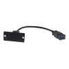 Kramer Electronics WU-CA(B) USB-C praeinantis įdėklas, juodas 80-00026499
