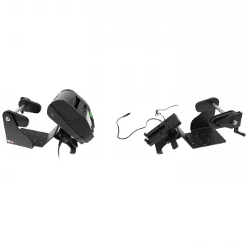 Brodit spausdintuvo laikiklis su etikečių ritinėlio funkcija, skirtas Zebra Alpha 30L/40L, VESA75, AMPS, MultiMoveClip, Power Block 217034