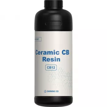 SHINING 3D CERAMIC C&B CG12-A1 0,5 kg 3D spausdinimo derva dantų vainikėliams ir tiltams M00004731