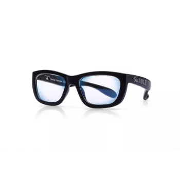 SHADEZ SHZ 102 mėlynos šviesos blokuojantys akiniai vaikams 7-16 metų, juodi