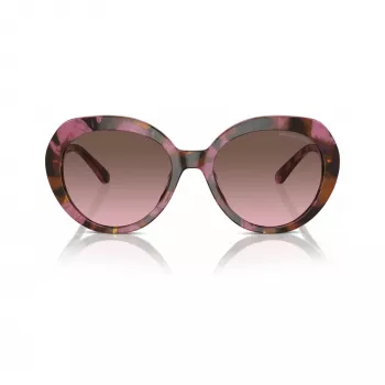 Michael Kors MK2214U39989T moteriški kvadratiniai acetatiniai akiniai nuo saulės, tamsaus vėžlio atspalvio rėmelis, rudi gradientiniai lęšiai, 56 mm