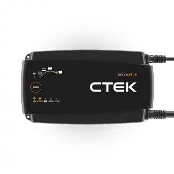 CTEK NXT 15 40-725 išmanusis akumuliatoriaus įkroviklis 15A 12V švino-rūgštiniams ir ličio akumuliatoriams