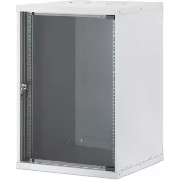 Intellinet 19 inch sieninis tinklo spintelė, Basic Line, 15 RU, 560 mm gylis, pilka (RAL 9005) 716789