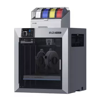 QIDI Max 4 Combo 3D spausdintuvas, 325x325x325mm, CoreXY, 600mm/s, visiškai uždaras, dviejų krumpliaračių tiesioginė pavara
