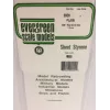 Evergreen polistireno lakštas 300 mm x 150 mm x 0,13 mm, baltas, 3 vnt. paketas (9009)