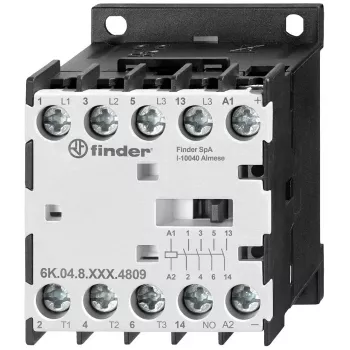 Finder Mini pramoninis kontaktorius 4kW ritė 230V AC (6K.04.8.230.4309)