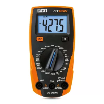 HT Instruments HT25N skaitmeninis multimetras CAT III 600V, 2000 rodmenų 1010170